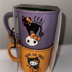 Hello kitty Halloween cup set